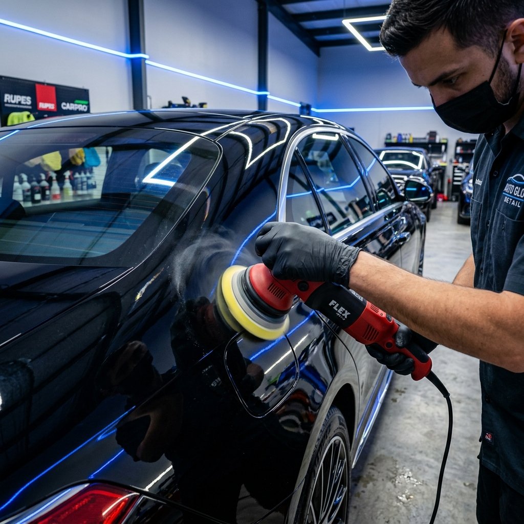 Professional exterior car detailing