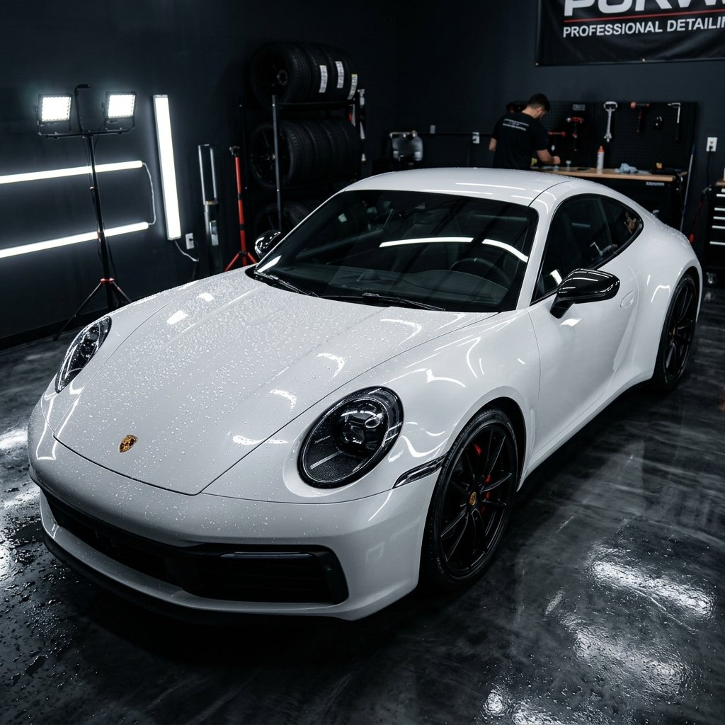 Luxury vehicle mirror finish